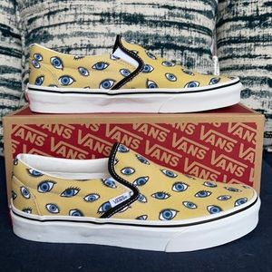 Vans Classic Slip-On Looking Glass Black/True White WMNS